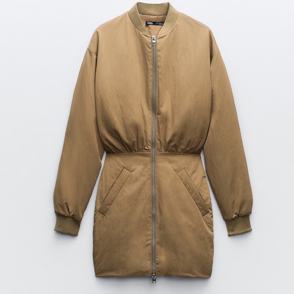 NWT Zara Mini Bomber Jacket